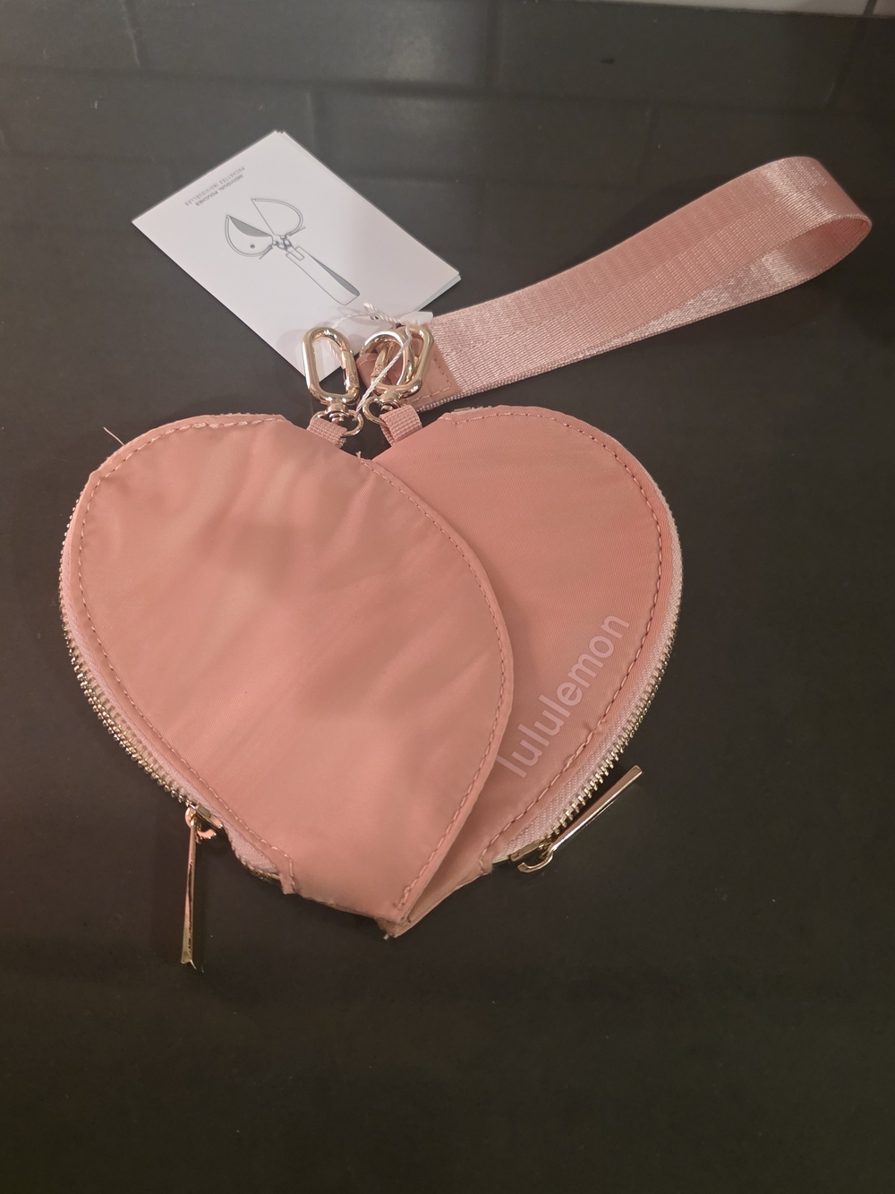 Heart Wristlet
